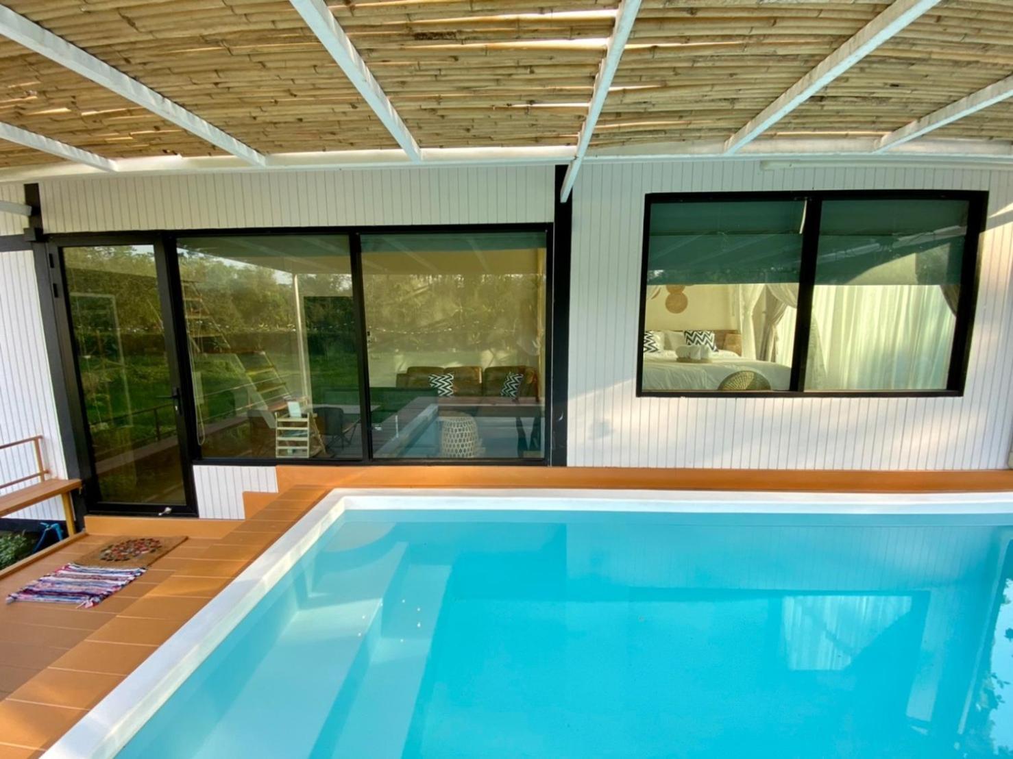 Baan Nai Baan Nok Resort Nakhon Nayok Bagian luar foto