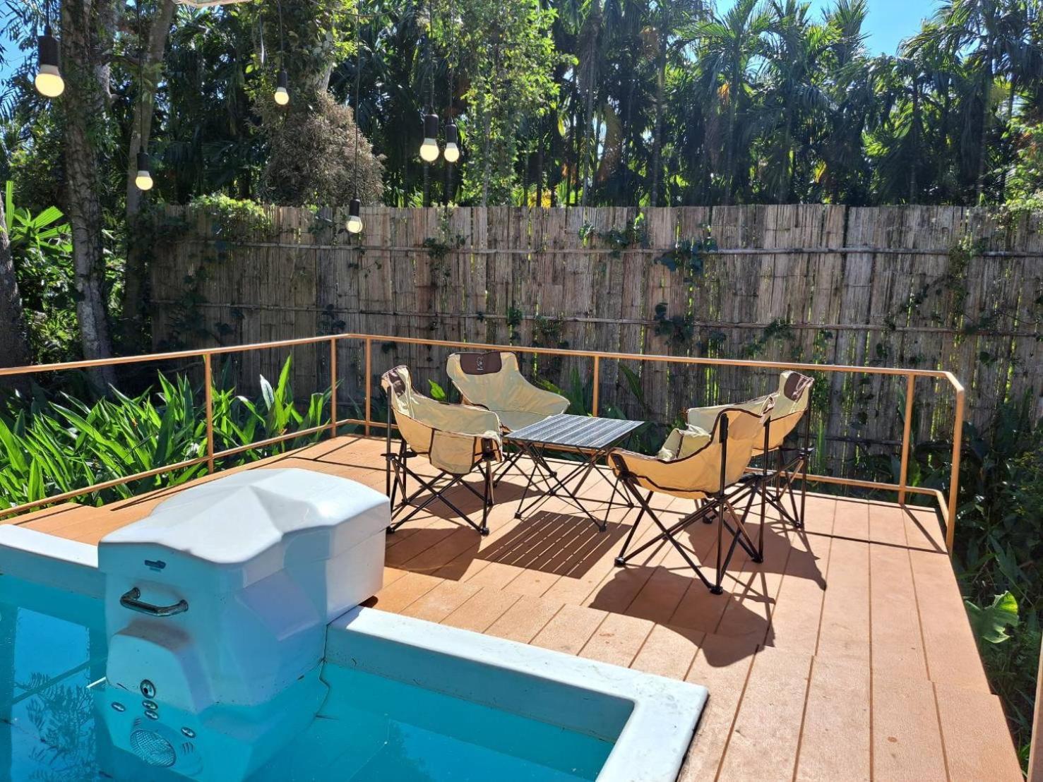 Baan Nai Baan Nok Resort Nakhon Nayok Bagian luar foto